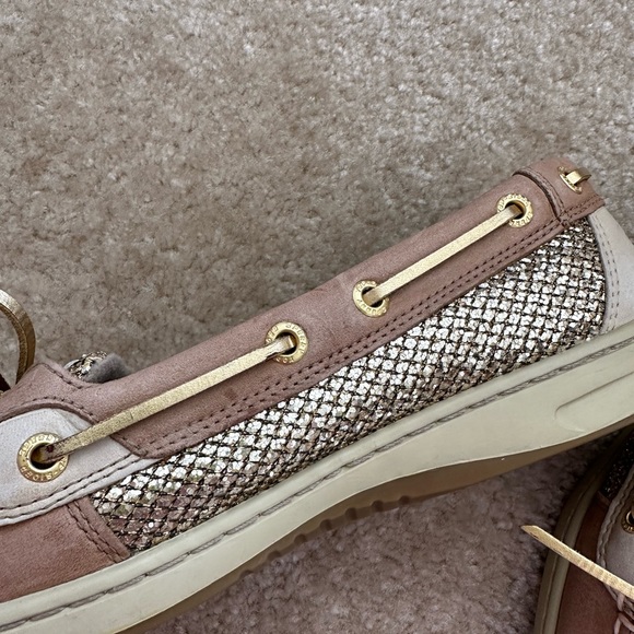 Women’s Sperry Topsiders Leather and Gold - Picture 6 of 6
